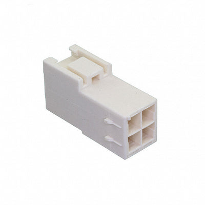368587-1 by TE Connectivity AMP Connectors - CONNECTOR RECPT HSG 4POS 3.96MM