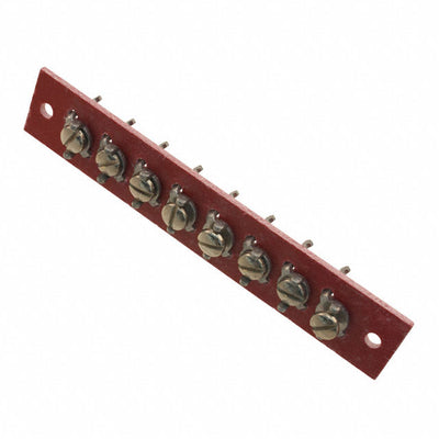 4164 by Keystone Electronics - BINDPOST STRIP 8POS 0.5"" SCREW
