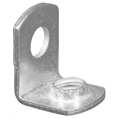 614 by Keystone Electronics - MOUNT BRACKET SHORT L 6-32 BRASS