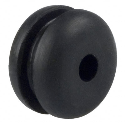 735 by Keystone Electronics - GROMMET 0.125"" RUBBER BLACK