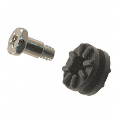 765 by Keystone Electronics - SCREW GROMMET #6-32 RUBBER BLACK