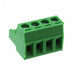 37.004 by Altech Corporation - PCB PLUG 4P 5.08MM HORZ 15A GRN