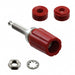 3760-2# by Pomona Electronics - CONNECTOR BIND POST KNURLED RED