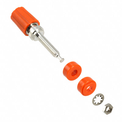 3760-3 by Pomona Electronics - CONNECTOR BIND POST KNURLED ORANGE