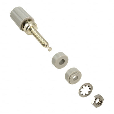 3760-8 by Pomona Electronics - CONNECTOR BIND POST KNURLED GRAY