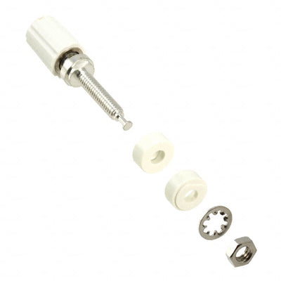 3760-9 by Pomona Electronics - CONNECTOR BIND POST KNURLED WHITE