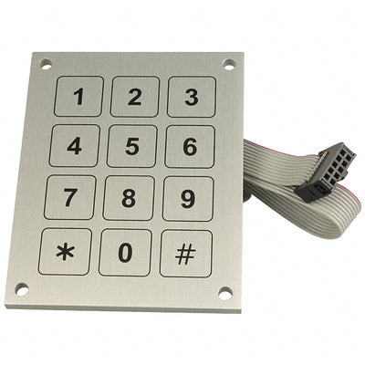 37F1-AB2-AC1 by Grayhill Inc. - SWITCH KEYPAD 12 KEY 2A 24V