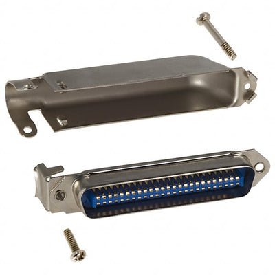 112-050-103-011 by NorComp Inc. - CONNECTOR SCSI PLUG 50P R/A SLDR CUP