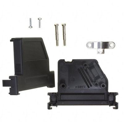950-025-010R011 by NorComp Inc. - CONNECTOR BACKSHELL 25POS 60DEG GRAY