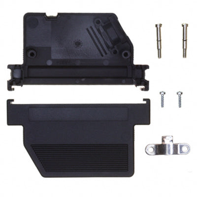 950-037-010R011 by NorComp Inc. - CONNECTOR BACKSHELL 37POS 60DEG GRAY
