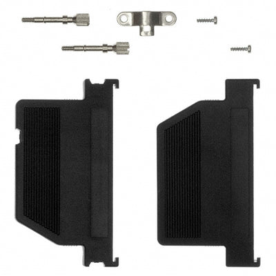 951-037-010R011 by NorComp Inc. - CONNECTOR BACKSHELL 37POS 60DEG GRAY