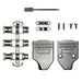 953-009-030R121 by NorComp Inc. - CONNECTOR BACKSHELL 9P 35DEG SHLD SLV