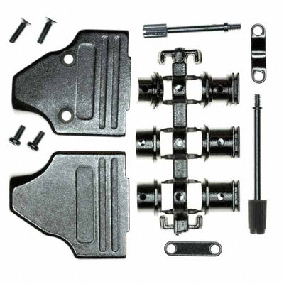 953-015-030R121 by NorComp Inc. - CONNECTOR BACKSHELL 15POS 35DEG SHLD