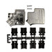 954-009-030R121 by NorComp Inc. - CONNECTOR BACKSHELL 9P 45DEG SHLD SLV