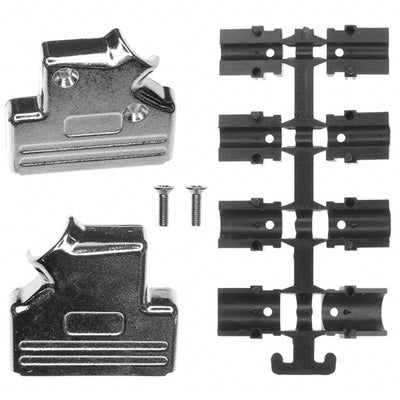 954-015-030R121 by NorComp Inc. - CONNECTOR BACKSHELL 15POS 45DEG SHLD