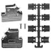 954-015-030R121 by NorComp Inc. - CONNECTOR BACKSHELL 15POS 45DEG SHLD