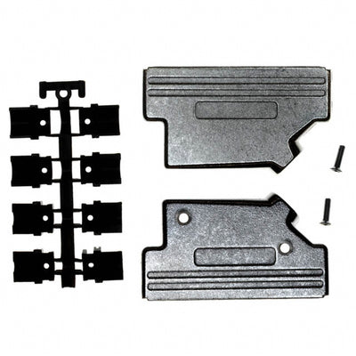 954-037-030R121 by NorComp Inc. - CONNECTOR BACKSHELL 37POS 45DEG SHLD