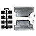 954-037-030R121 by NorComp Inc. - CONNECTOR BACKSHELL 37POS 45DEG SHLD