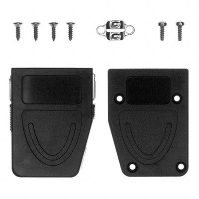 955-009-010R011 by NorComp Inc. - CONNECTOR BACKSHELL 9P 45/180DEG BLK