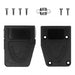 955-009-010R011 by NorComp Inc. - CONNECTOR BACKSHELL 9P 45/180DEG BLK