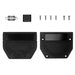 955-025-010R011 by NorComp Inc. - CONNECTOR BACKSHELL 25P 45/180DEG BLK