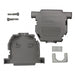 956-025-010R031 by NorComp Inc. - CONNECTOR BACKSHELL 25POS 180DEG GRAY