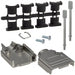 970-009-030R121 by NorComp Inc. - CONNECTOR BACKSHELL 9POS 180DEG SHLD