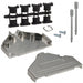 970-037-030-121 by NorComp Inc. - CONNECTOR BACKSHELL 37POS 180DEG SHLD