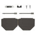 972-025-01SR031 by NorComp Inc. - CONNECTOR BACKSHELL 25POS 180DEG GRAY
