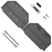 972-037-01SR031 by NorComp Inc. - CONNECTOR BACKSHELL 37POS 180DEG GRAY