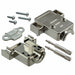 973-009-020-121 by NorComp Inc. - CONNECTOR BACKSHELL 9POS 180DEG SHLD