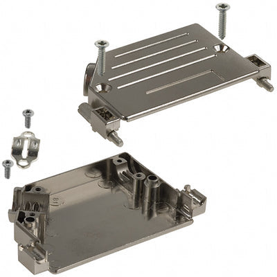 974-037-020-121 by NorComp Inc. - CONNECTOR BACKSHELL 37POS 40DEG SHLD