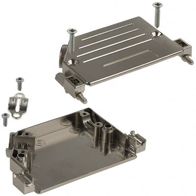 974-037-020R121 by NorComp Inc. - CONNECTOR BACKSHELL 37POS 40DEG SHLD