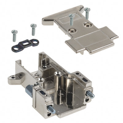 975-009-020-121 by NorComp Inc. - CONNECTOR BACKSHELL 9POS 180DEG SHLD