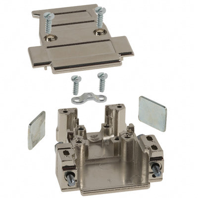 975-015-020-121 by NorComp Inc. - CONNECTOR BACKSHELL 15P 45/180DEG SHD