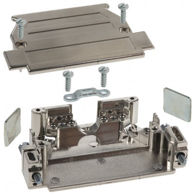 975-037-020-121 by NorComp Inc. - CONNECTOR BACKSHELL 37P 45/180DEG SHD