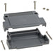 976-037-010R031 by NorComp Inc. - CONNECTOR BACKSHELL 37POS 180DEG GRAY
