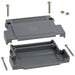 976-037-010-031 by NorComp Inc. - CONNECTOR BACKSHELL 37POS 180DEG GRAY
