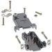 977-009-020-121 by NorComp Inc. - CONNECTOR BACKSHELL 9POS 180DEG SHLD