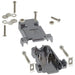 977-009-020R121 by NorComp Inc. - CONNECTOR BACKSHELL 9POS 180DEG SHLD