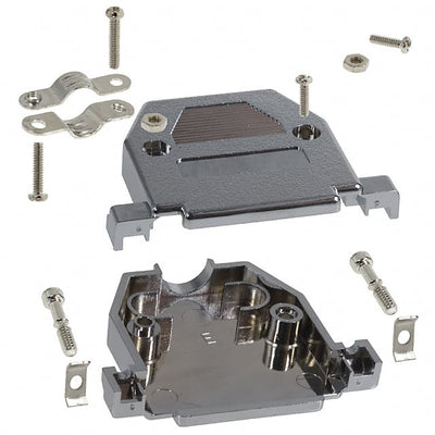 977-025-020-121 by NorComp Inc. - CONNECTOR BACKSHELL 25POS 180DEG SHLD