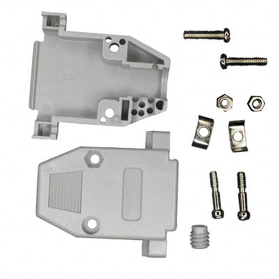 978-015-010R031 by NorComp Inc. - CONNECTOR BACKSHELL 15POS 180DEG GRAY