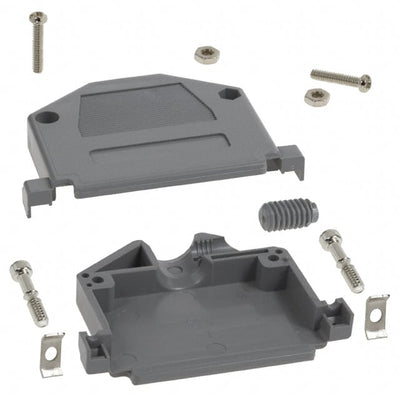 978-050-010R031 by NorComp Inc. - CONNECTOR BACKSHELL 50POS 180DEG GRAY