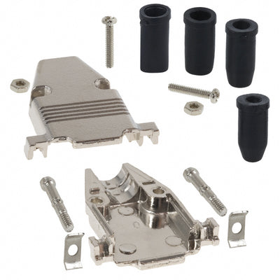 979-015-030R121 by NorComp Inc. - CONNECTOR BACKSHELL 15POS 180DEG SHLD