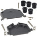 979-037-010R031 by NorComp Inc. - CONNECTOR BACKSHELL 37POS 180DEG GRAY