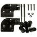 981-009-130R121 by NorComp Inc. - CONNECTOR BACKSHELL 9P 90DEG SHLD SLV