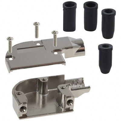 981-015-030-121 by NorComp Inc. - CONNECTOR BACKSHELL 15POS 90DEG SHLD