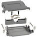 983-037-010R031 by NorComp Inc. - CONNECTOR BACKSHELL 37POS 180DEG GRAY