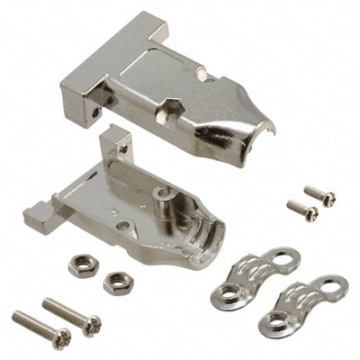 994-009-030R121 by NorComp Inc. - CONNECTOR BACKSHELL 9POS 180DEG SHLD