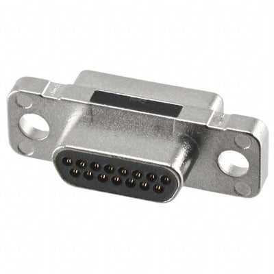 380-015-113L001 by NorComp Inc. - CONNECTOR MICRO-D PLUG 15P PNL MT SLD